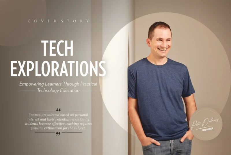 Tech Explorations | Peter Dalmaris | Practical Technology Education | Education Excellence Magazine