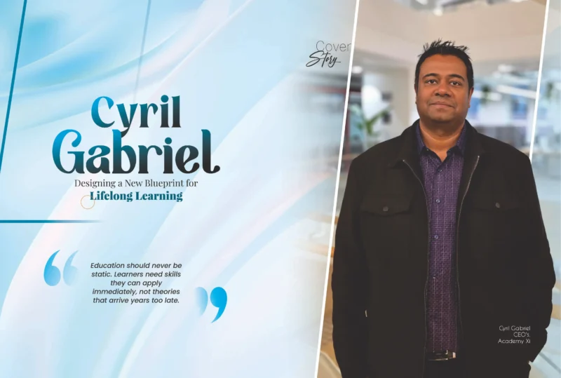 Cyril Gabriel | Academy Xi | New Blueprint for Lifelong Learning | Education Excellence Magazine
