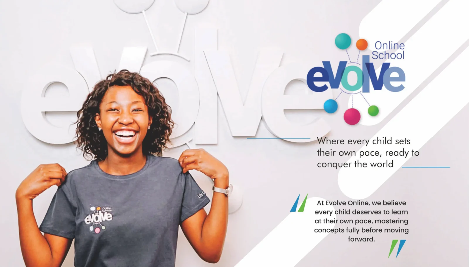 Evolve Online School: Where Every Child Sets Their Own Pace 