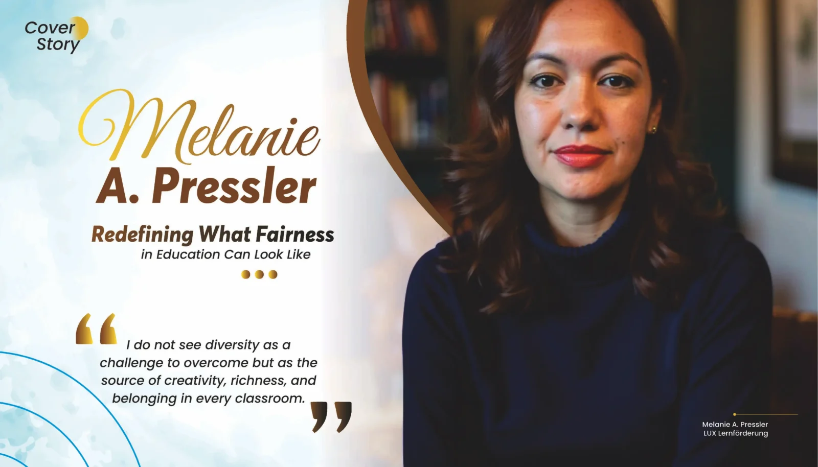 Melanie Pressler: Redefining What Fairness in Education Can Look Like 