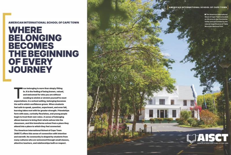 American International School of Cape Town | Education Excellence Magazine