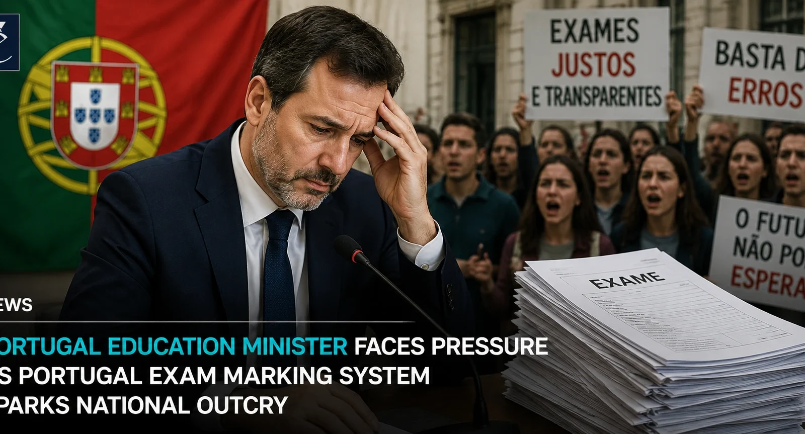 Portugal Education Minister Faces Pressure as Portugal Exam Marking System Sparks National Outcry