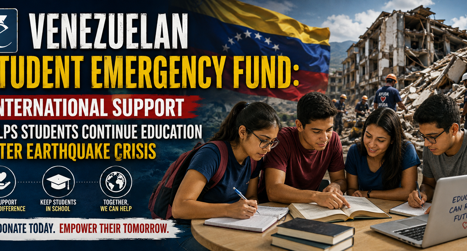 Venezuelan Student Emergency Fund: International Support Helps Students Continue Education After Earthquake Crisis