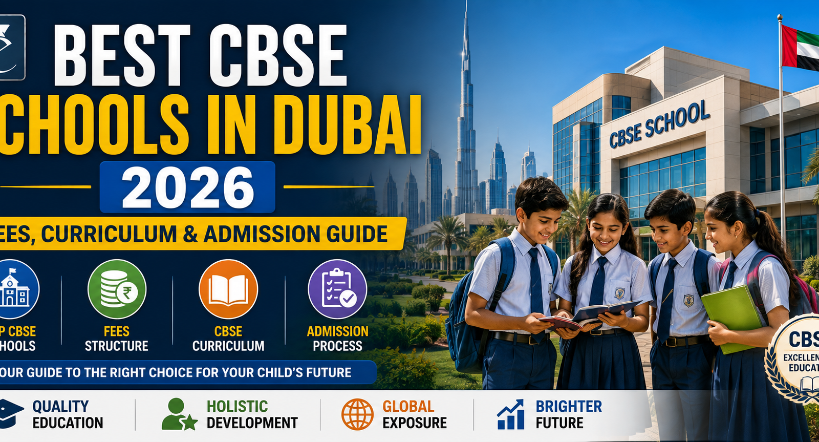 Best CBSE Schools in Dubai 2026: Fees, Curriculum & Admission Guide