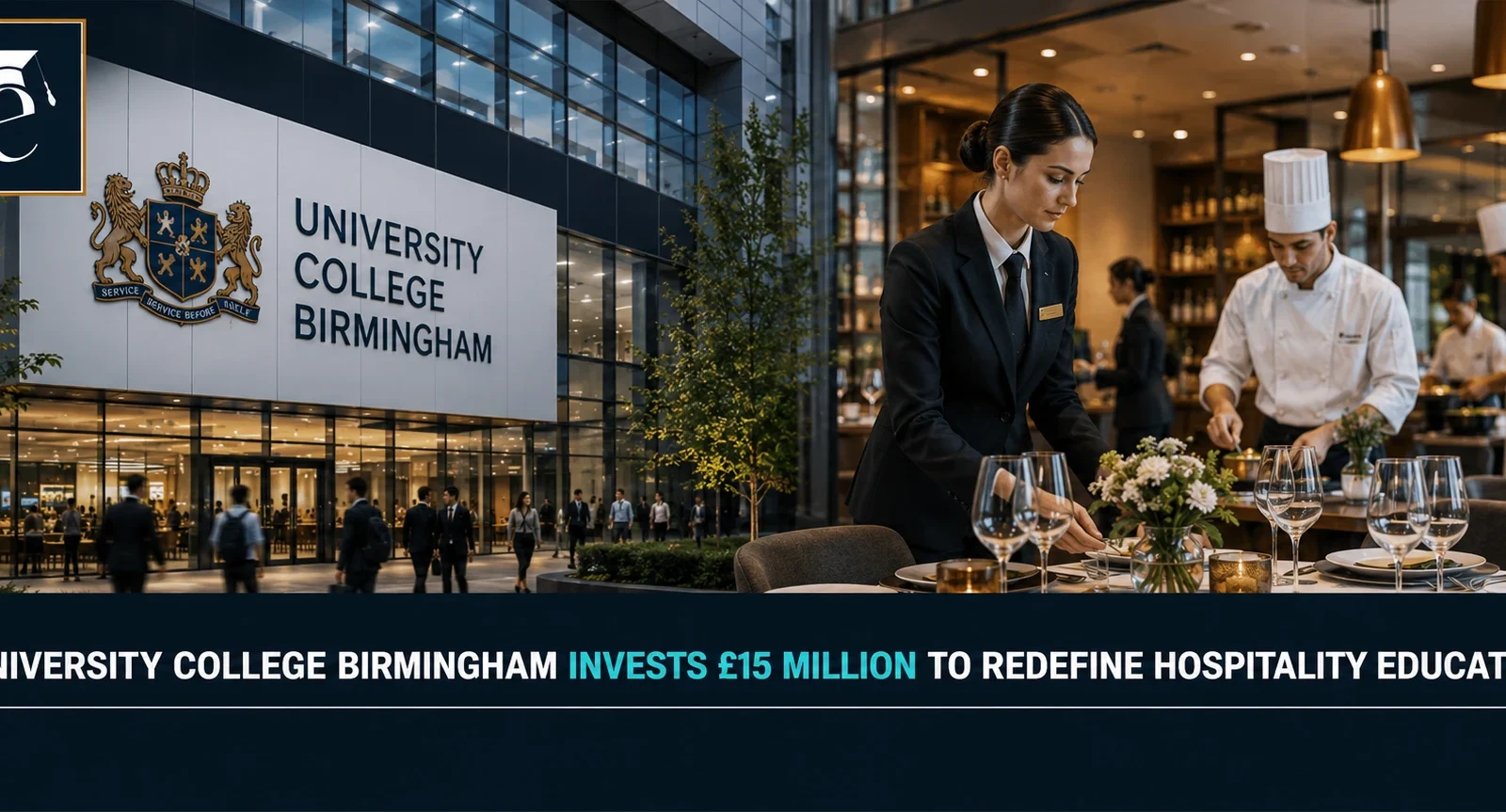 University College Birmingham Invests £15 Million to Redefine Hospitality Education