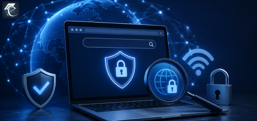 Secure internet search