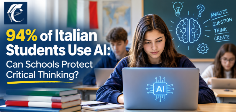 AI Use in Italian Schools: 94% of Students Use AI Can Schools Protect Critical Thinking?