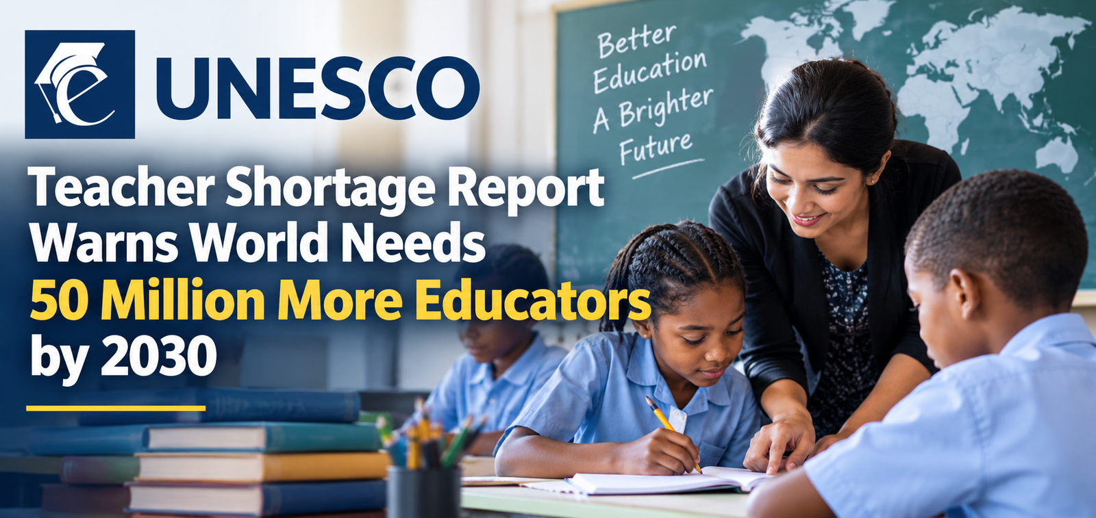 UNESCO Teacher Shortage Report Warns World Needs 50 Million More Educators by 2030