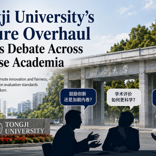 Tongji University’s Tenure Overhaul