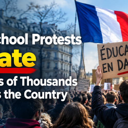 France School Protests Escalate