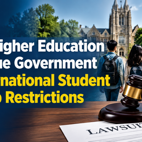 Four US Higher Education Groups Sue Government Over International Student Internship Restrictions