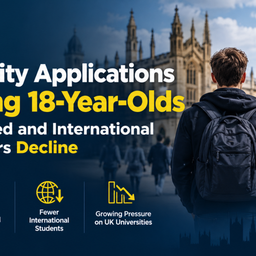 UK University Applications Fall Among 18-Year-Olds